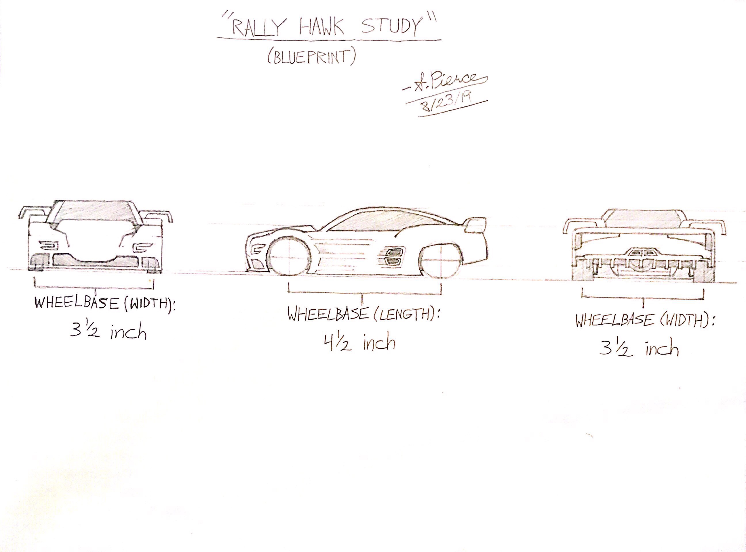 Rally Hawk Concept Car Study